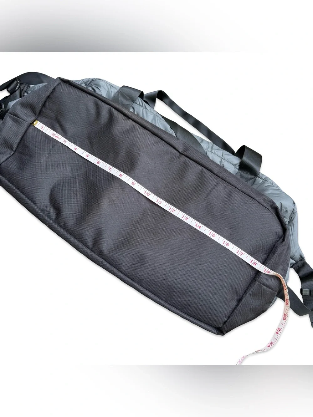 Stormtech Stavanger Quilted Puffer Duffel Bag Graphite Gray NWT Gym Weekender